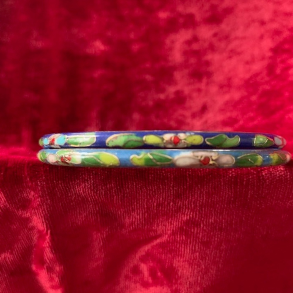 Cloisonné bangles